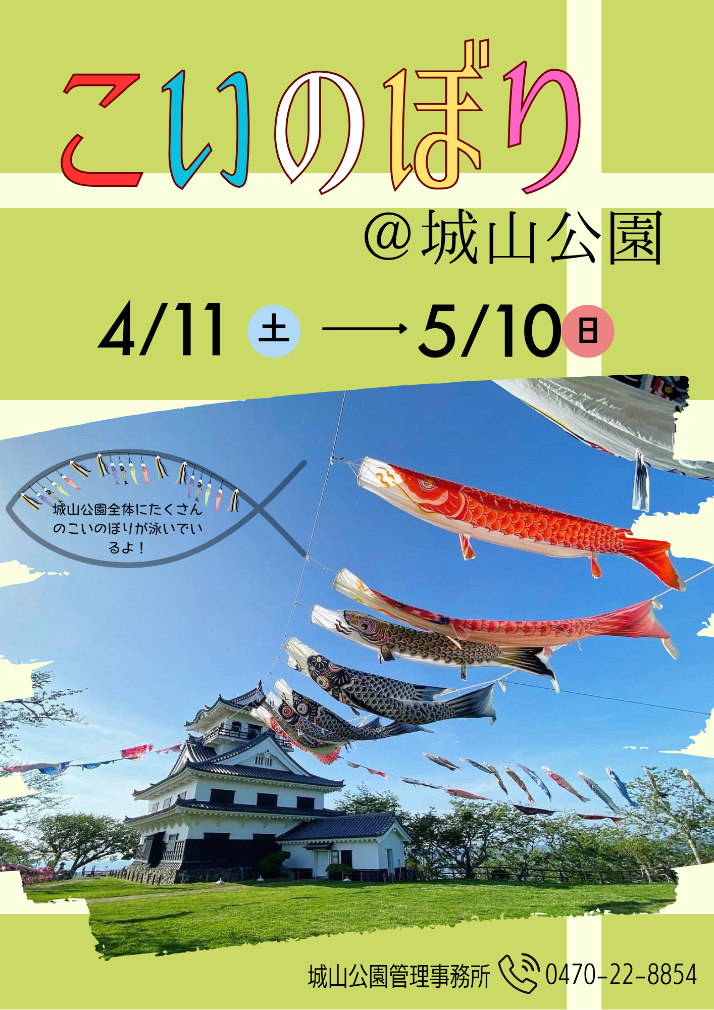 展示・イベント | 館山城・城山公園【公式】ホームページ