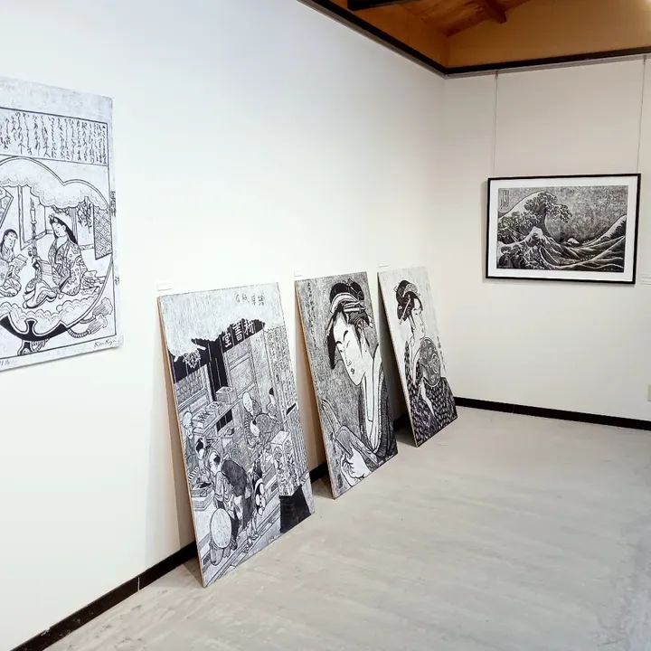 【吉良康矢 白墨画展 】